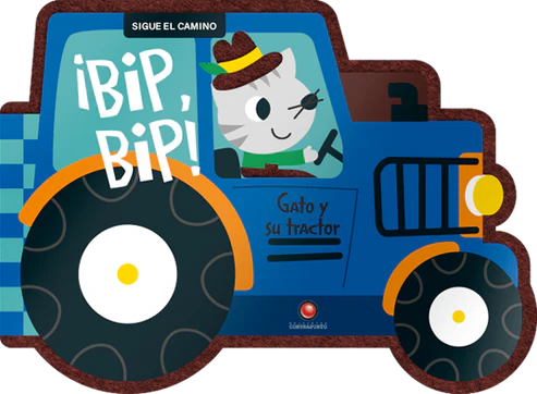 Gato y su tractor. ¡Bip, bip! - Deborah van de Leijgraaf