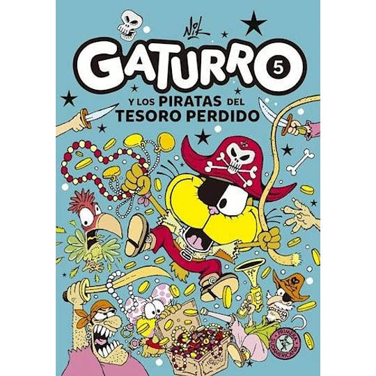 Gaturro 5. Gaturro y los piratas del tesoro perdido - Nik