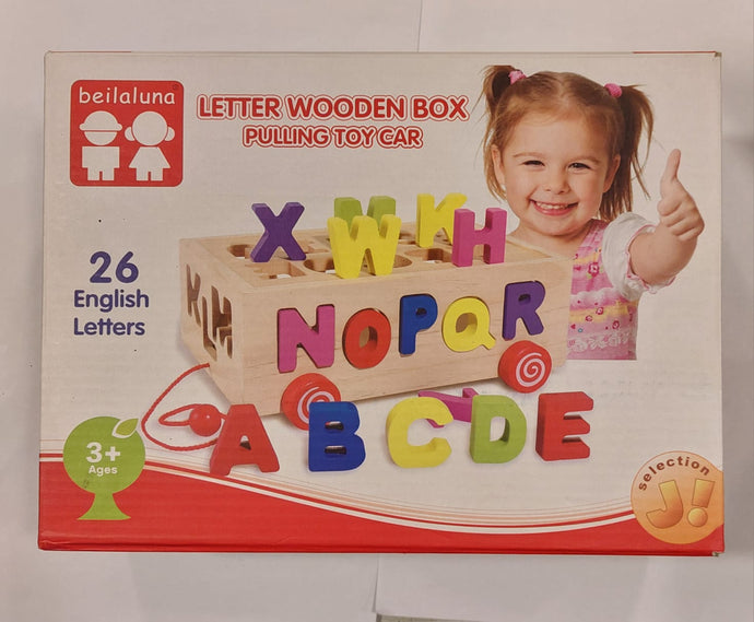 Caja de letras de madera (letter wooden box)