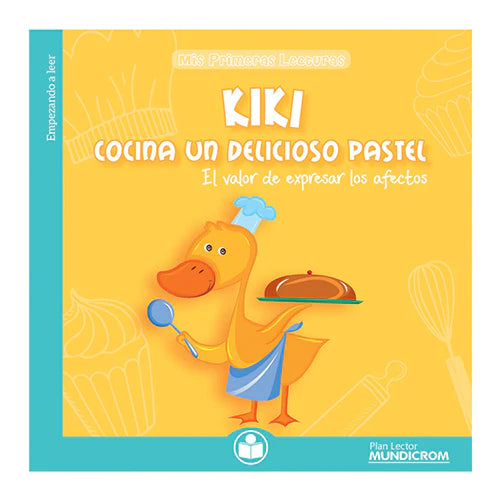 Kiki cocina un delicioso pastel