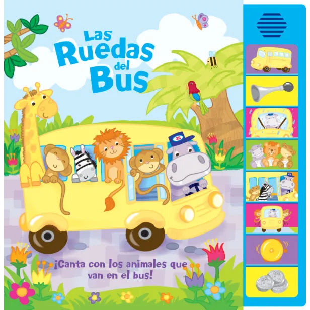 Las ruedas del bus (libro con sonidos)
