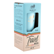 Cargar imagen en el visor de la galería, Travel Mug Azul 400 ml - Marley Coffee
