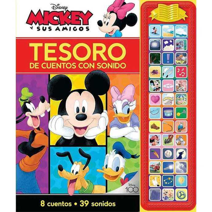 Mickey y sus amigos (tesoro de cuentos con sonidos)