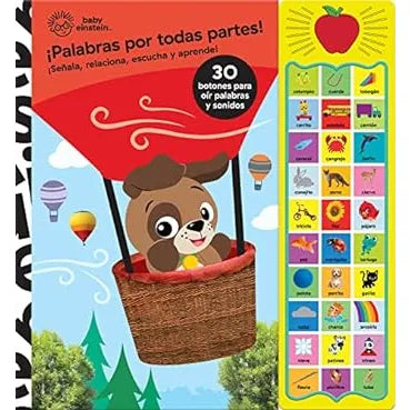 Palabras por todas partes (libro con sonidos)