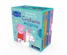 Cargar imagen en el visor de la galería, Peppa Pig. Mi pequeña biblioteca de criaturas mágicas. Sirenas, unicornios, narvales y dragones
