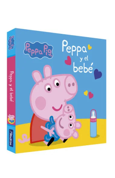 Peppa pig y el bebe (acartonado)