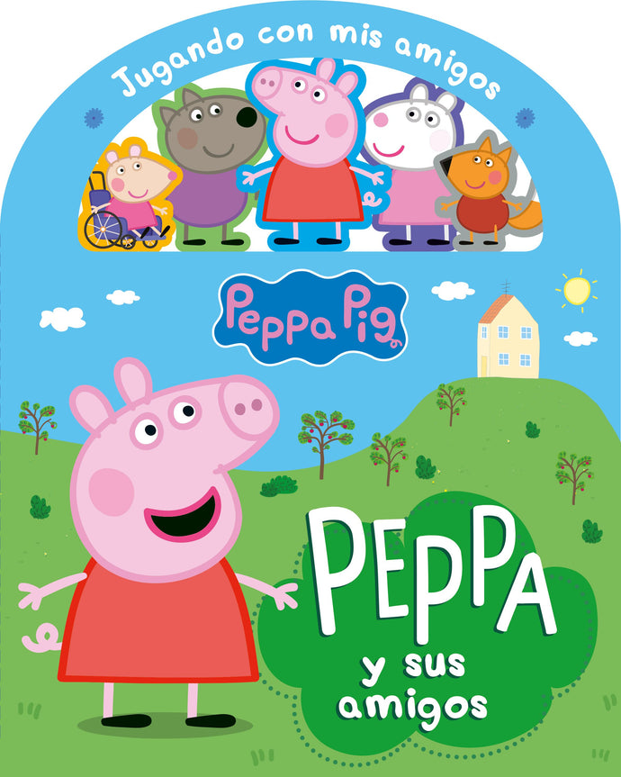 Jugando con sus amigos: Peppa Pig