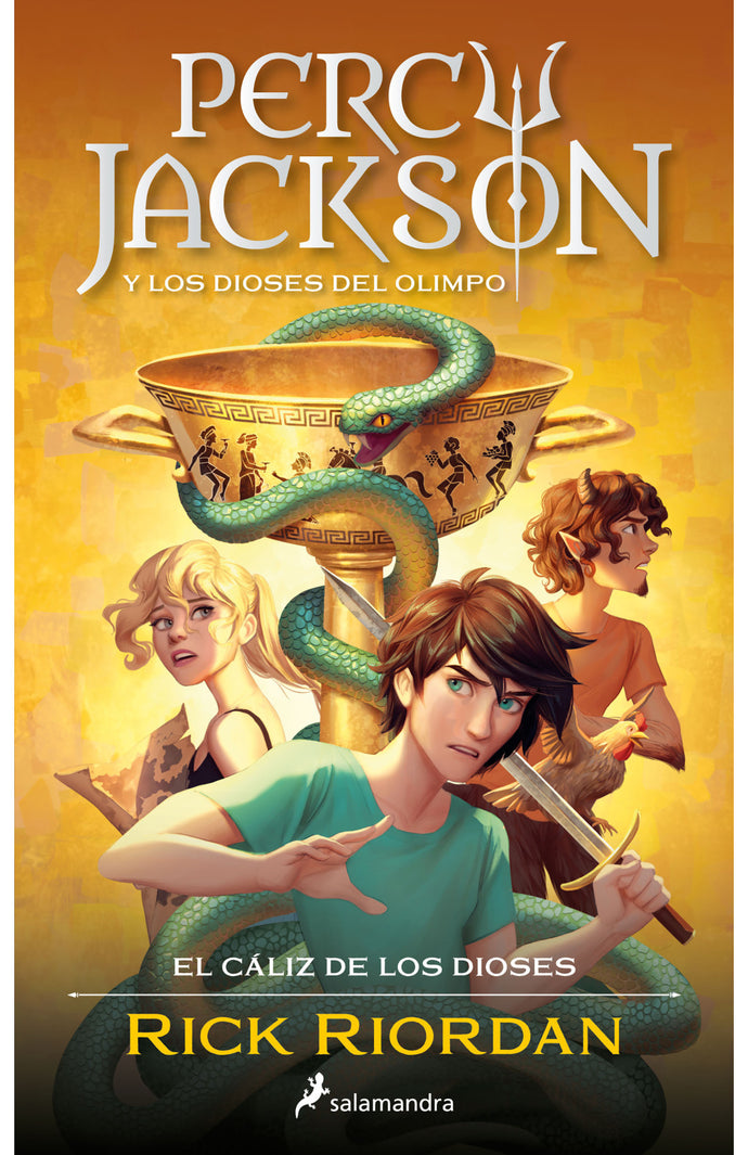 Percy Jackson y el cáliz de los dioses (Percy Jackson y los dioses del Olimpo 6) - Rick Riordan