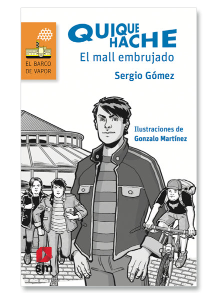 Quique Hache. El mall embrujado - Sergio Gómez
