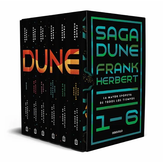 Saga Dune 1-6 - Frank Herbert