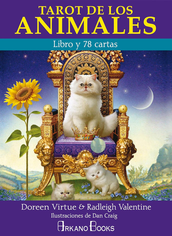 Tarot de los animales (libro + 78 cartas) - Doreen Virtue yRadleigh Valentine