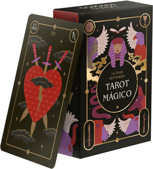 la bruja del bosque - TAROT MAGICO (78 cartas y guía)