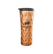 Cargar imagen en el visor de la galería, Travel Mug dorado 500 ml - Marley Coffee
