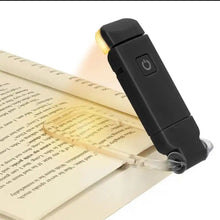 Cargar imagen en el visor de la galería, Lampara de lectura negra (recargable)
