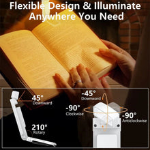 Cargar imagen en el visor de la galería, Lampara de lectura recargable Luz led con intensidad y color regulable ( 3 colores)
