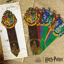 Cargar imagen en el visor de la galería, Set marcapáginas Harry Potter - Casas de Hogwarts
