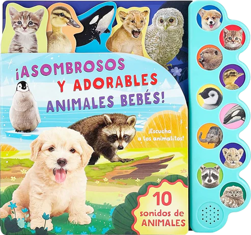 10 Sonidos de asombrosos y adorables animales bebés!