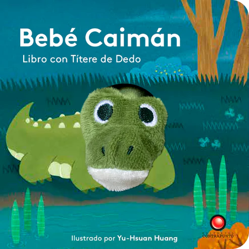 Bebé Caimán. Libro con títere de dedo - Yu-Hsuan Huang