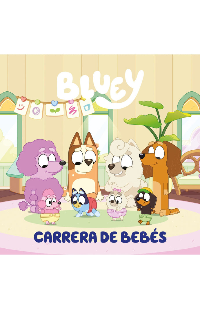 Carrera de bebés - Bluey