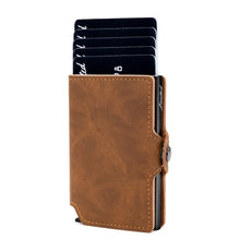 Cargar imagen en el visor de la galería, Billetera Slim Color - Caramel Black
