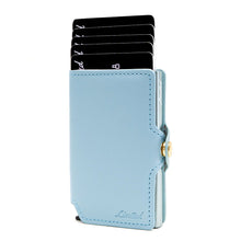 Cargar imagen en el visor de la galería, Billetera Limited Citrus - Light Blue &amp; Blue
