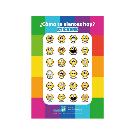 Stickers ¿Cómo te sientes hoy? - Mundito DT
