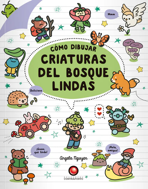 Como dibujar criaturas lindas del bosque - Angela Nguyen