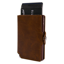 Cargar imagen en el visor de la galería, Billetera Slim Color - Café
