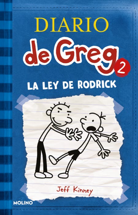 Diario de Greg 2: La ley de Rodrik - Jeff Kinney
