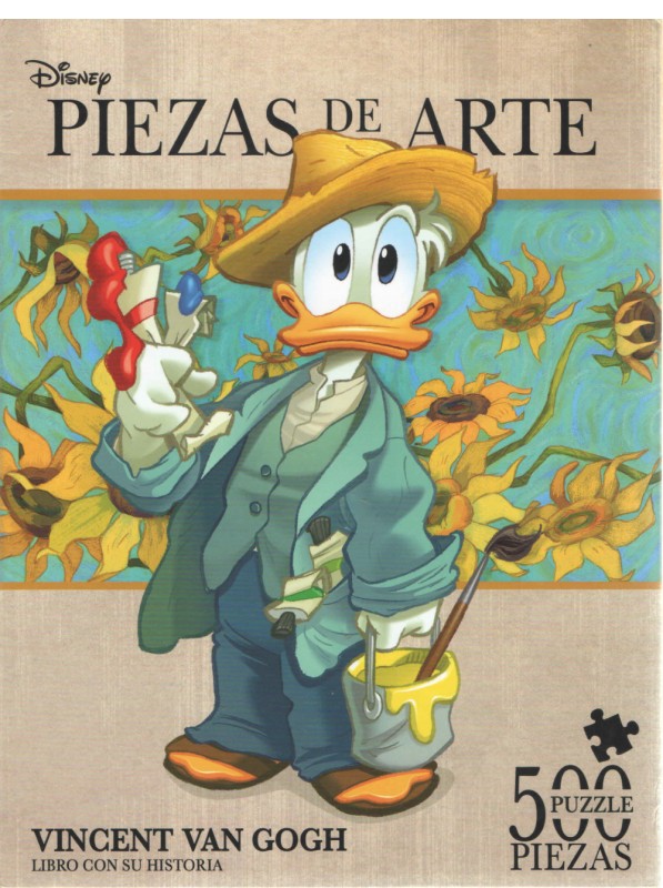 Disney piezas de arte - Van Gogh (puzzle 500 piezas + libro)
