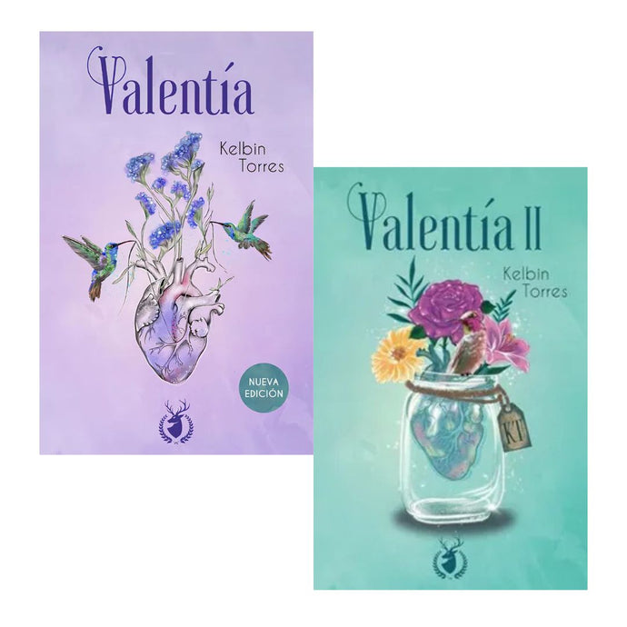 Pack Valentía tomo 1 y 2 - Kelbin Torres