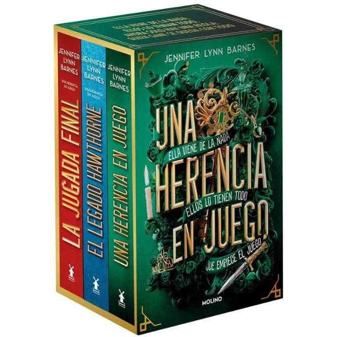 Estuche Una Herencia En Juego (3 Tomos)