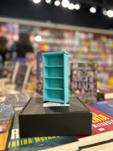 Cargar imagen en el visor de la galería, Librero pequeño decorativo sin puerta - celeste
