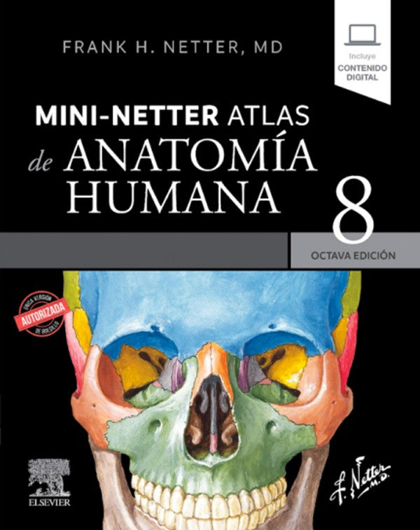 MINI NETTER. ATLAS DE ANATOMÍA HUMANA 8ª ED.