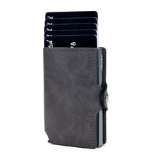 Cargar imagen en el visor de la galería, Billetera Slim Color - Gris
