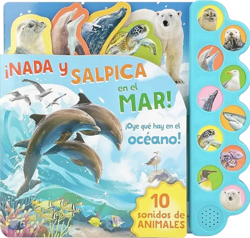 10 Sonidos del océano ¡Nada y salpica en el mar!