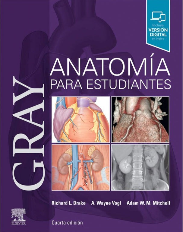 GRAY ANATOMÍA PARA ESTUDIANTES 4ª ED.