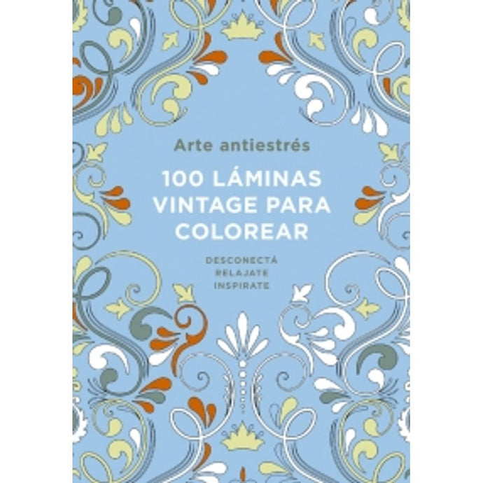 100 laminas vintage para colorear