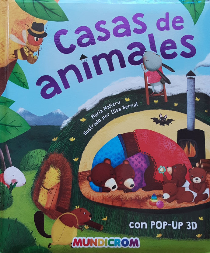 Casas de los animales (pop up)
