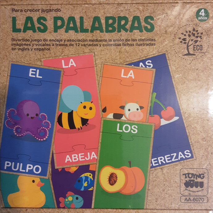 Colección Eco - Educativa, Para crecer jugando - Las Palabras