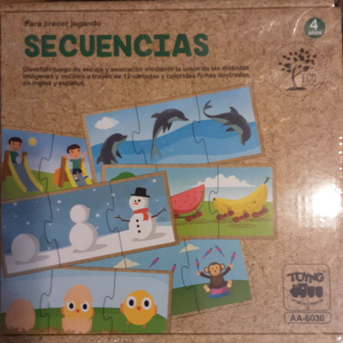 Colección Eco- Educativa, Para crecer jugando - Secuencias