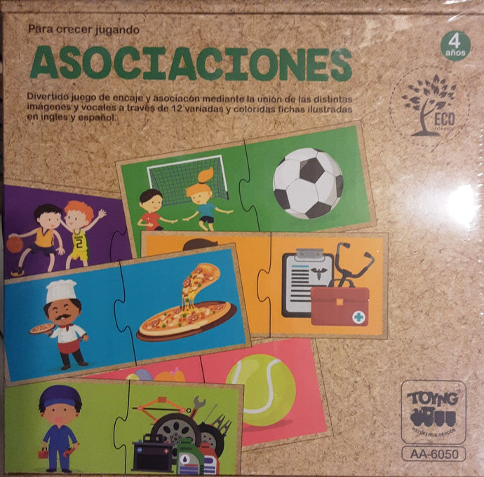 Colección Eco- Educativa, Para crecer jugando - Asociaciones