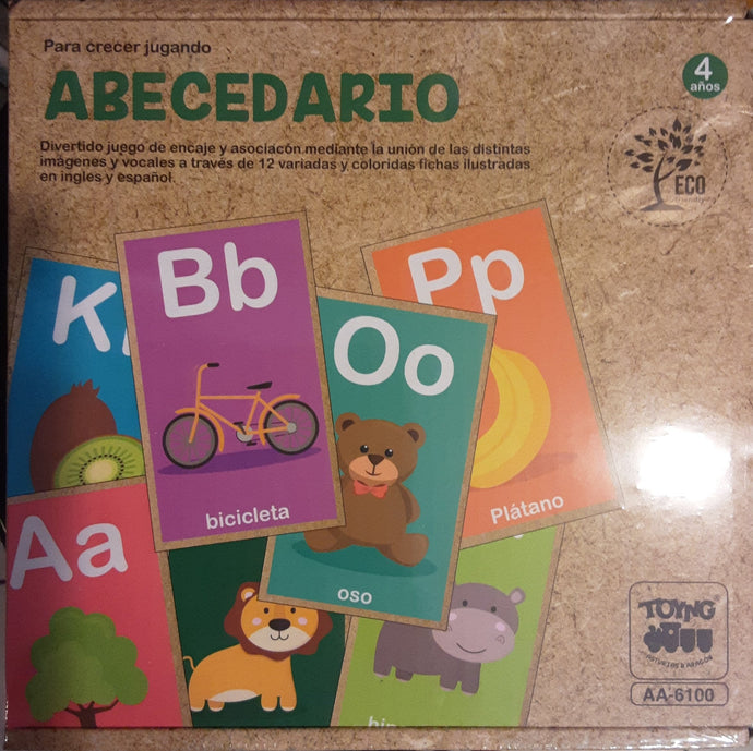 Colección Eco- Educativa, Para crecer jugando -  Abecedario