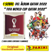 Cargar imagen en el visor de la galería, 1 Sobre láminas Mundial 2022 &#39;&#39;World Cup Qatar 2022&#39;&#39; (ENTREGA INMEDIATA)
