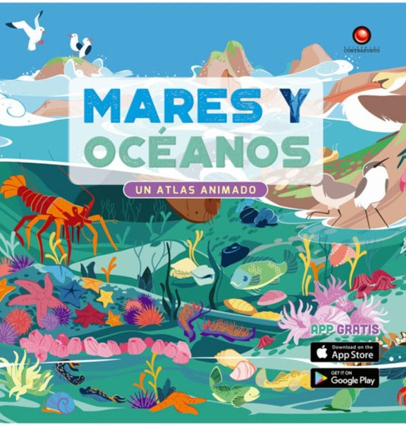 Atlas animado. Mares y Océanos (con app) Nextquisite