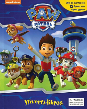 PAW PATROL (INCLUYE LIBRO DE CUENTOS + 12 FIGURAS + TAPETE)