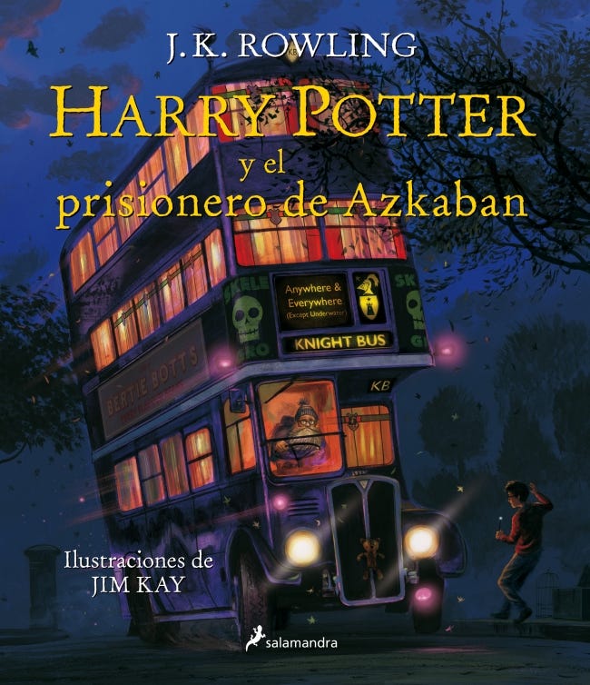 Harry Potter Y El Prisionero De Azkaban (Ilustrado tomo 3 TD) - J.K. Rowling
