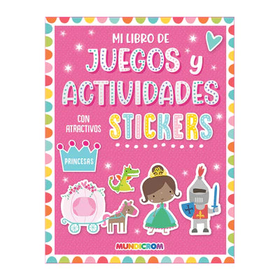 Juegos y actividades con Stikers - Princesas