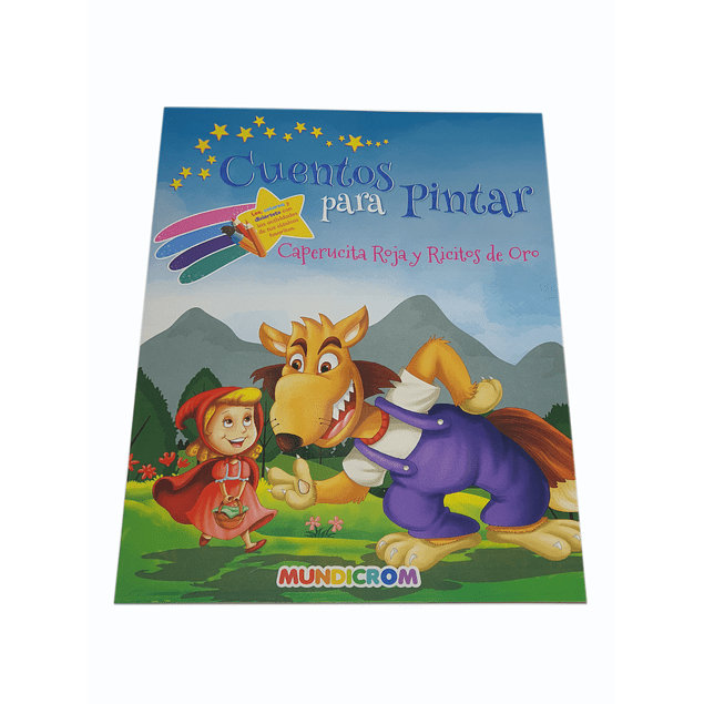 Cuentos para Pintar - Caperucita Roja - Ricitos de oro