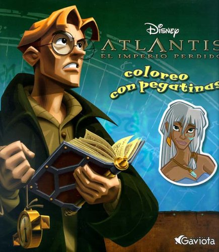 Atlantis, el Imperio perdido: Coloreo con pegatinas